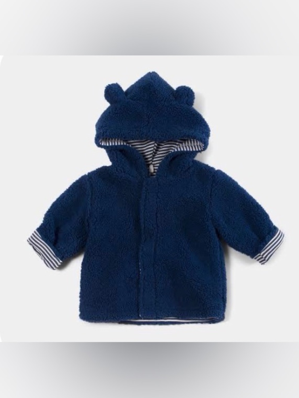 MAGNETIC ME Smart Bear Fleece Hooded Jacket - 0-6M
